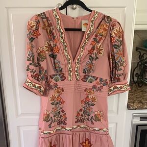 🩷FARM RIO Maxi Dress “ Garden Delight”